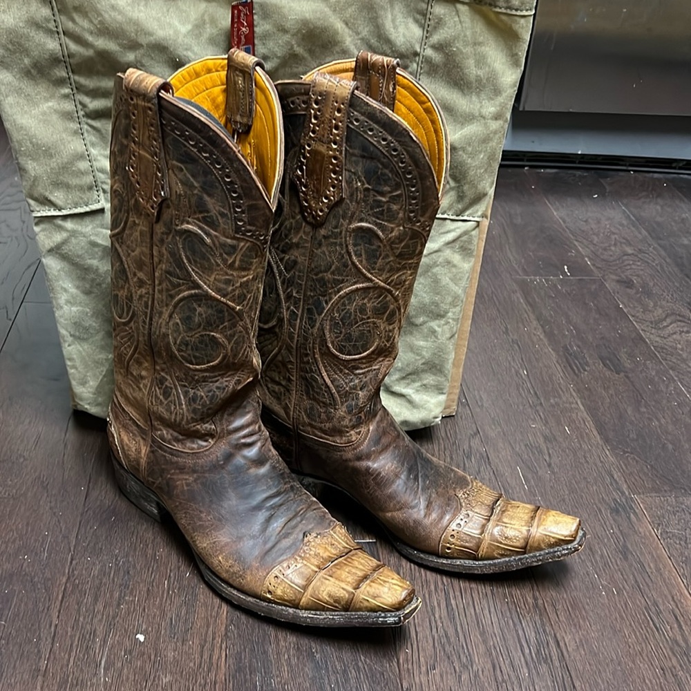 Boot Star Alligator by Old Gringo Men’s size 10 1/2.